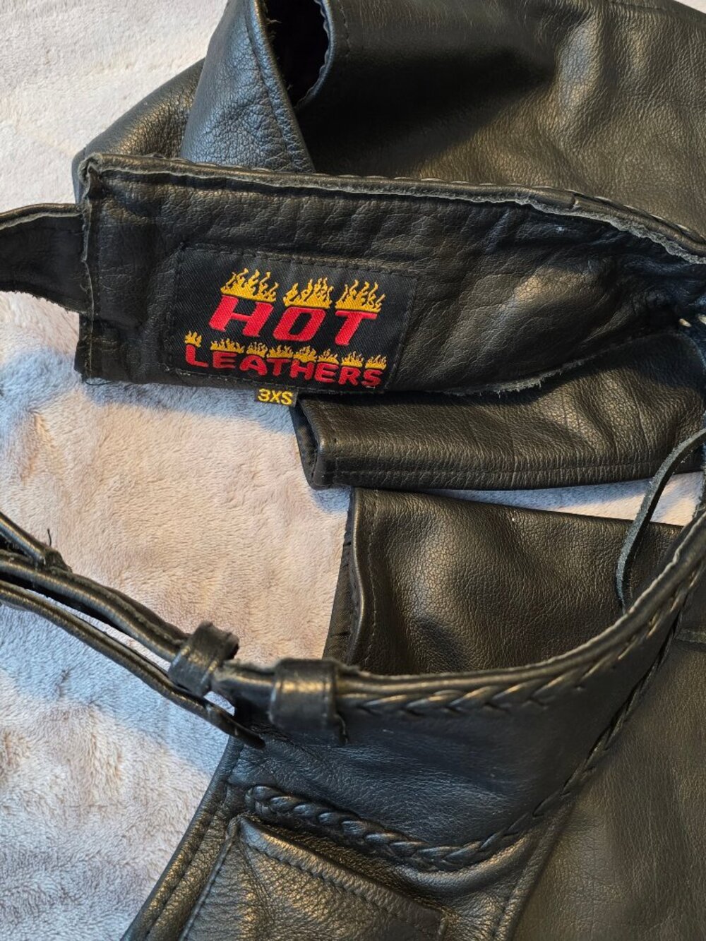 Leather chaps 3xS - Picture 5 of 7